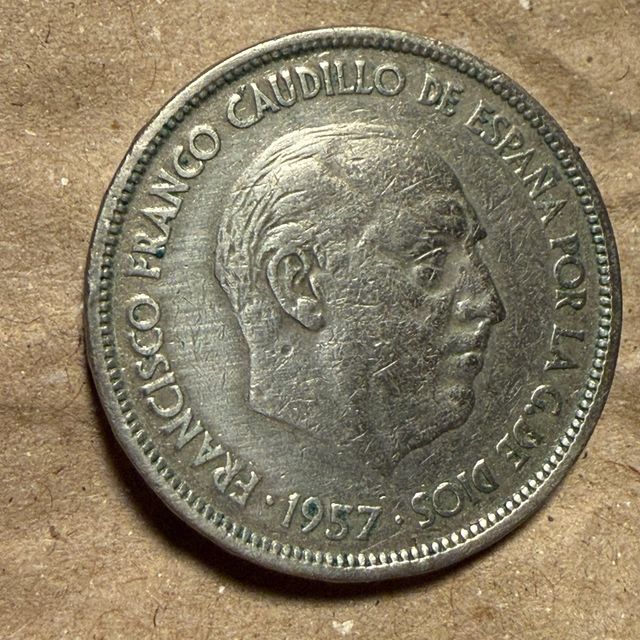 25 Pesetas Franco 1957 *61