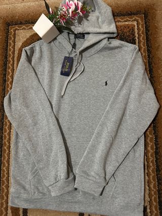 Felpa Polo Ralph Lauren Grigia Nuova Taglia L