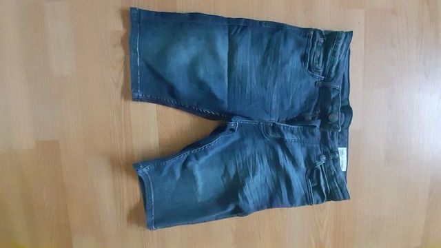 Bermudas vaqueras azules