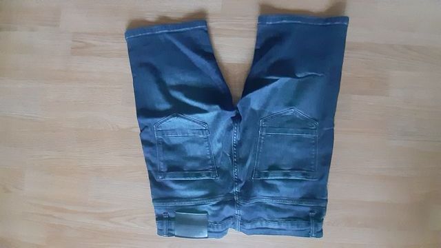 Bermudas vaqueras azules