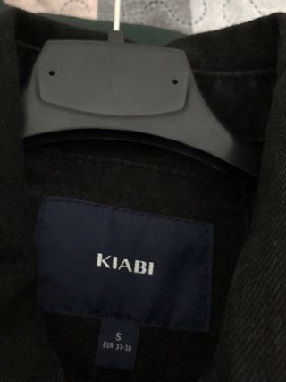 Chaqueta vaquera negra