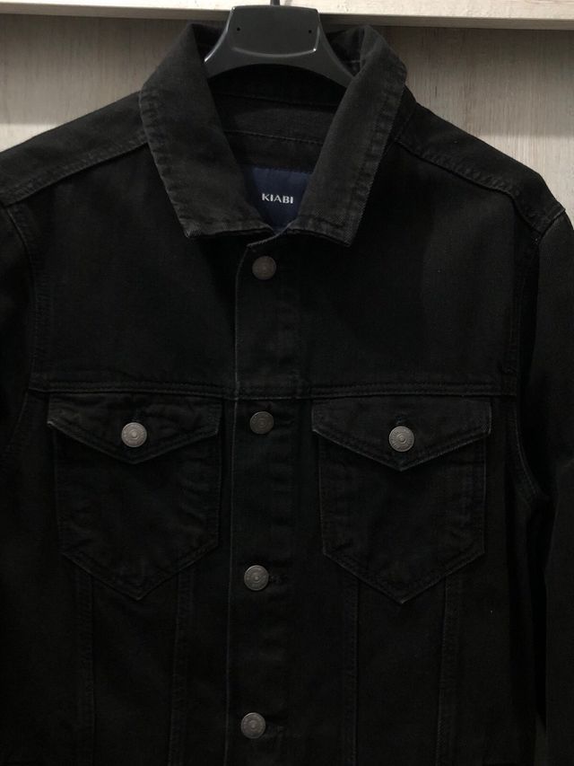 Chaqueta vaquera negra