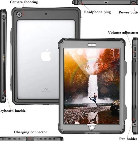 Funda iPad 10.2 IP68 Impermeable