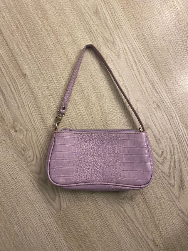 Bolso Morado Shein Cocodrilo