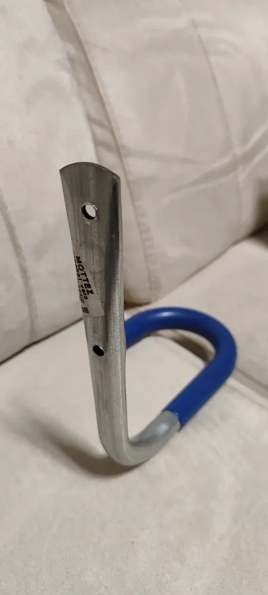 Colgador pared bicicleta azul