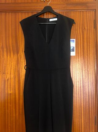 Mono Mango Negro Talla S