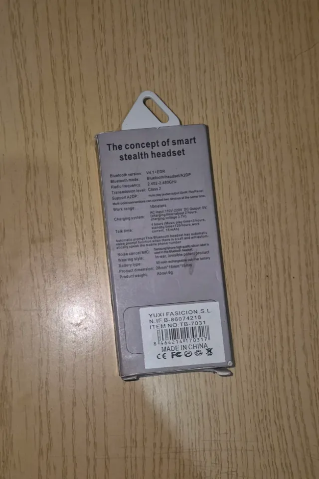 Auricular Bluetooth Stealth