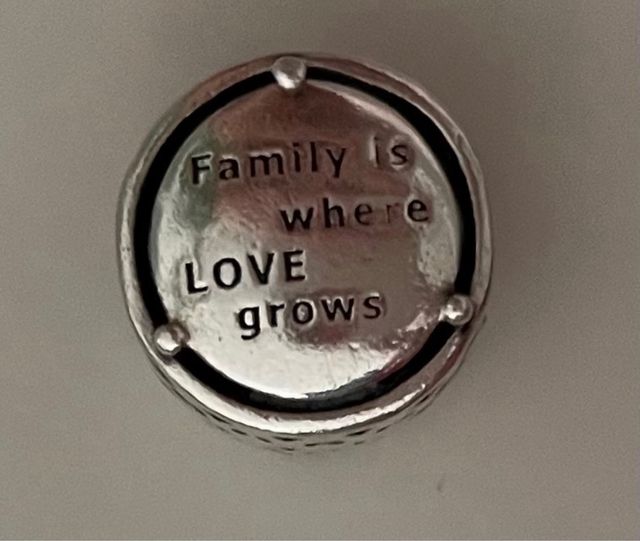 Charm Pandora Árbol de la Vida Plata Negro