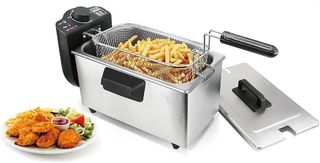 Friggitrice Elettrica Acciaio Inox 2000W