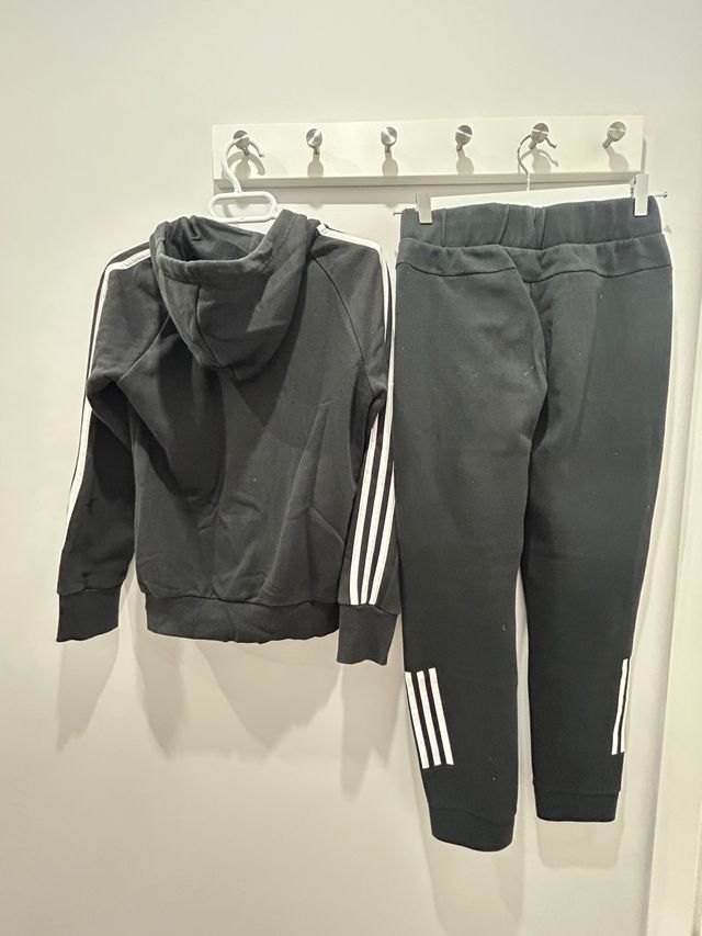 Chándal Adidas Negro Unisex Niño