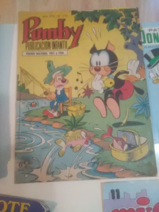 Lote 12 cómics antiguos