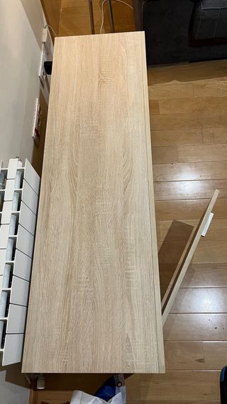Mueble TV madera color beige/marrón