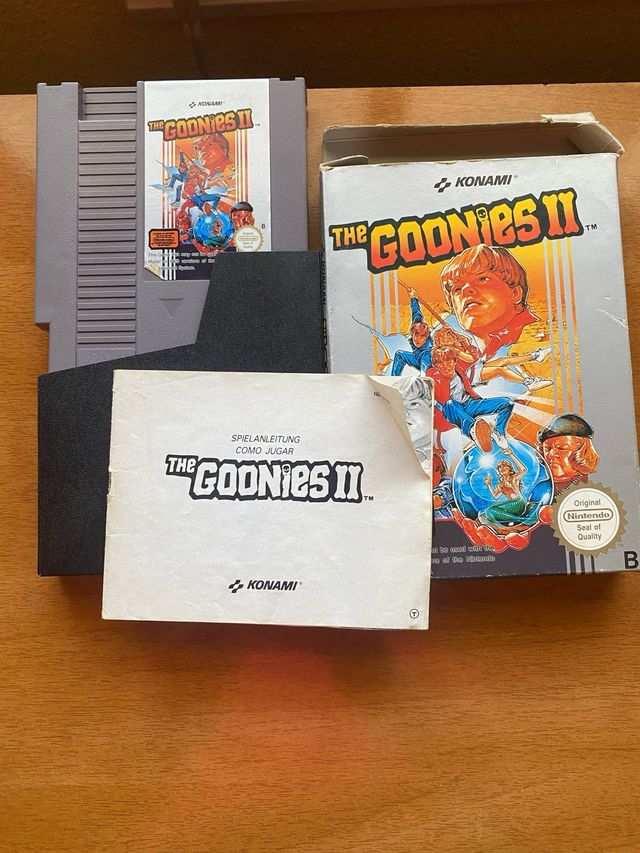 The Goonies II NES Konami