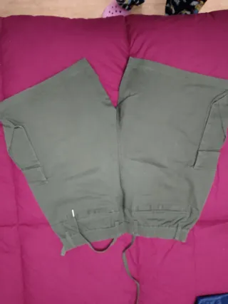 Bermuda cargo verde militar T/42