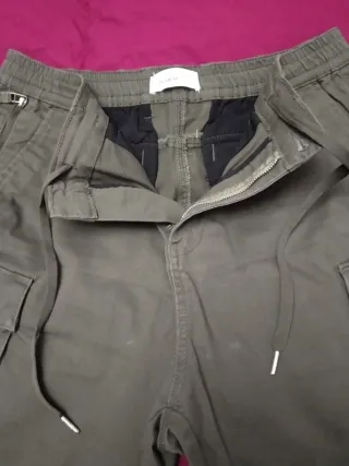 Bermuda cargo verde militar T/42