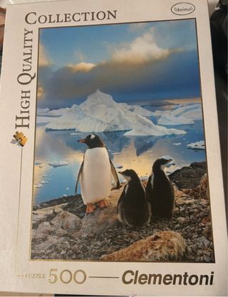 Puzzle Clementoni 500 pezzi Animali, nuovo