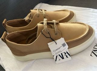 Zapatos Zara Beige/Marrón