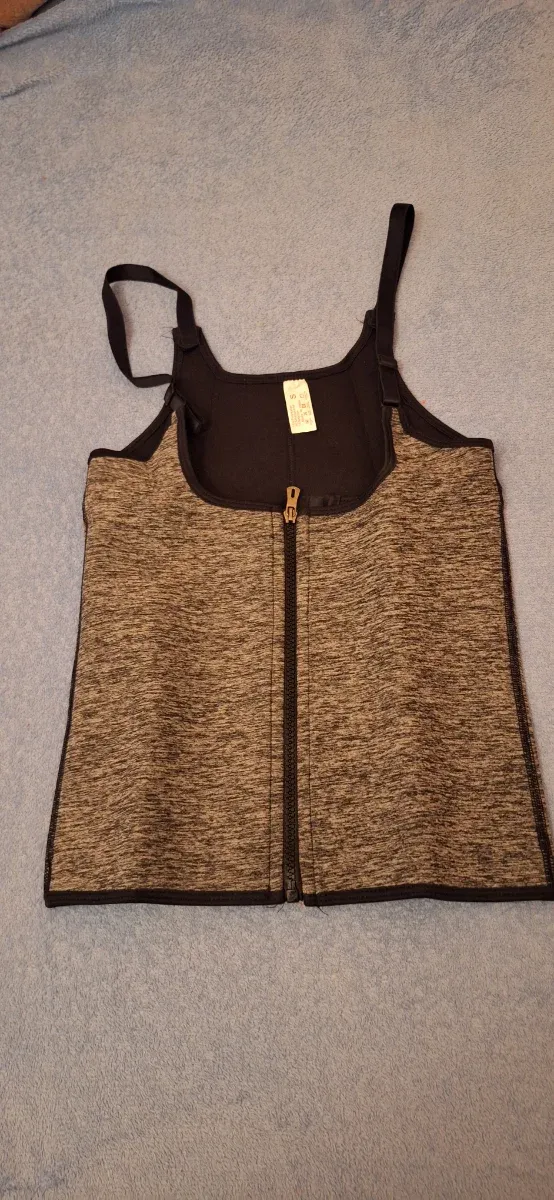 Faja Moldeadora Negra y Gris Talla S