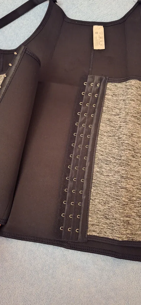 Faja Moldeadora Negra y Gris Talla S