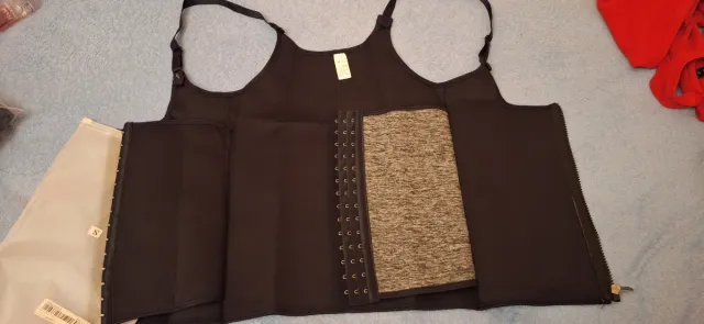 Faja Moldeadora Negra y Gris Talla S