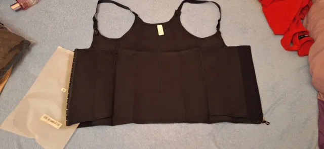 Faja Moldeadora Negra y Gris Talla S