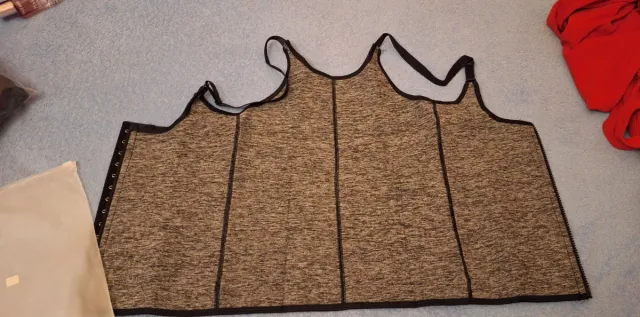 Faja Moldeadora Negra y Gris Talla S