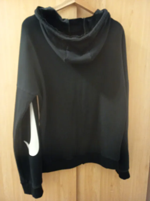 Sudadera Nike Negra con Cremallera