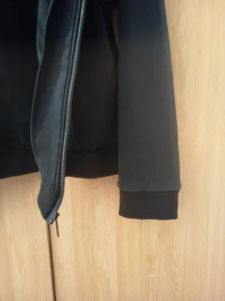 Sudadera Nike Negra con Cremallera