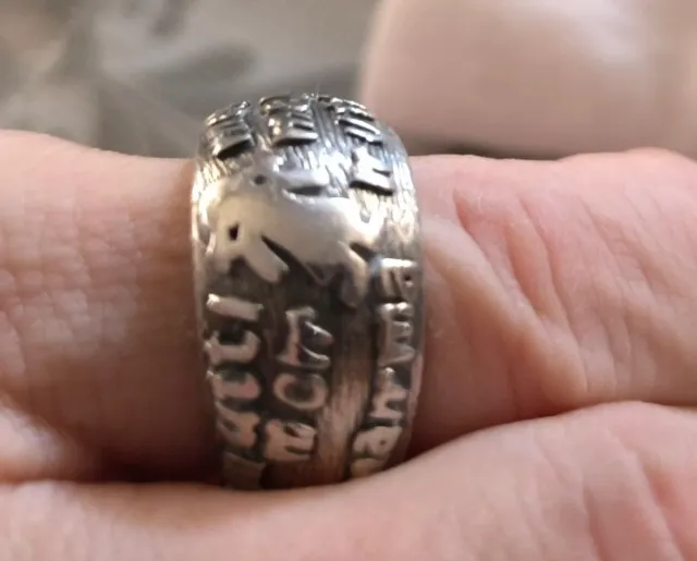 Anillo mujer plata maciza y acero inoxidable