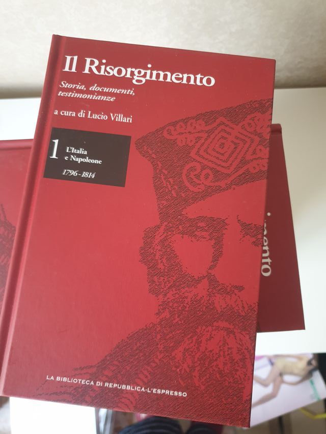 IL RISORGIMENTO 8 VOLUMI - RARA SERIE COMPLETA -
