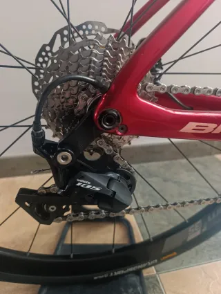 Bicicleta Carretera BH RS1 Roja