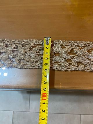 Encaje francés 2 metros