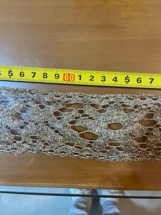 Encaje francés 2 metros