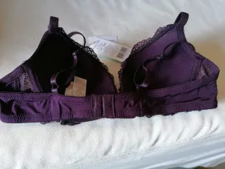 Sujetador Dorina Push-up Morado y Dorado 90A