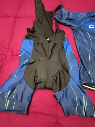 Equipación Ciclismo Hombre Azul