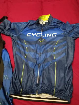 Equipación Ciclismo Hombre Azul