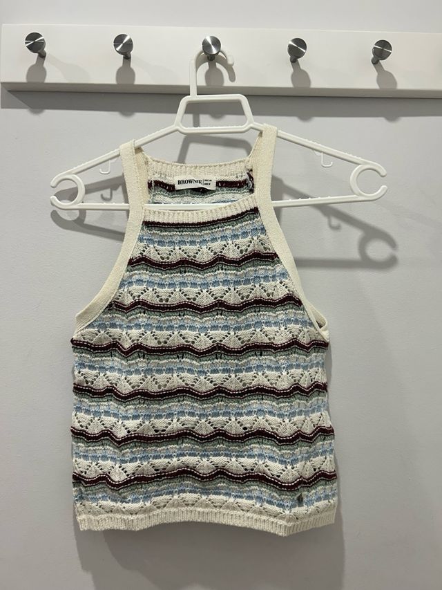 Top Brownie tejido M