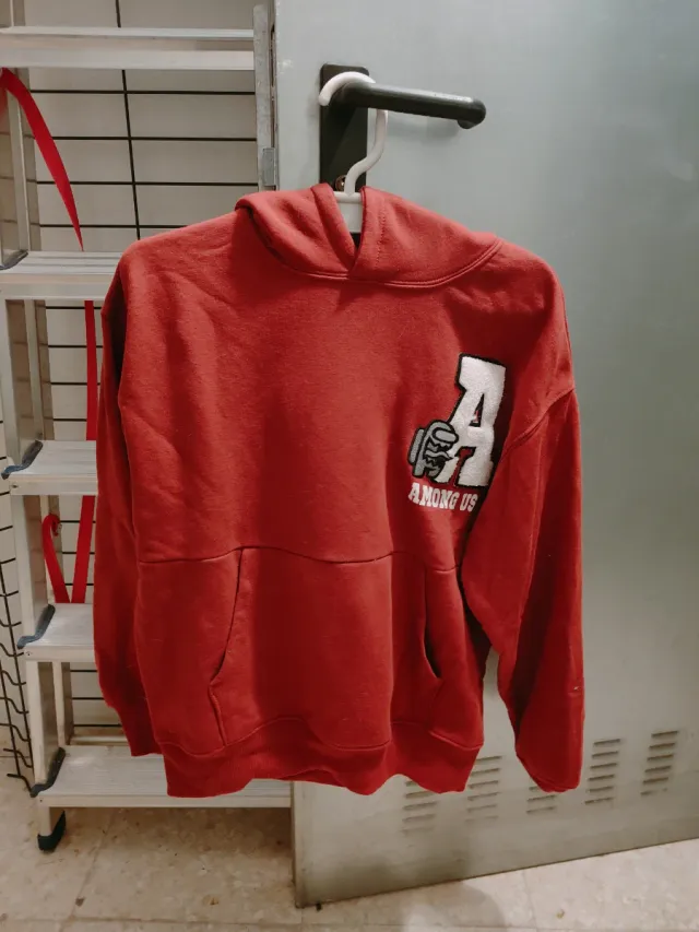 Sudadera Zara Roja Among Us