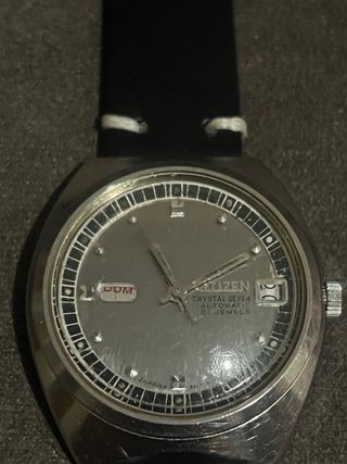 Citizen UHR 61-5030 Auto. 21 Joyas. Funcionando.