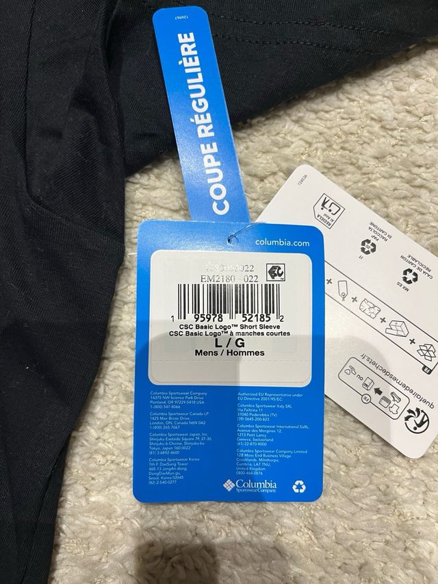 Camiseta Columbia hombre