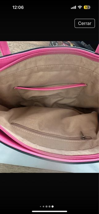 Lote 2 bolsos flores