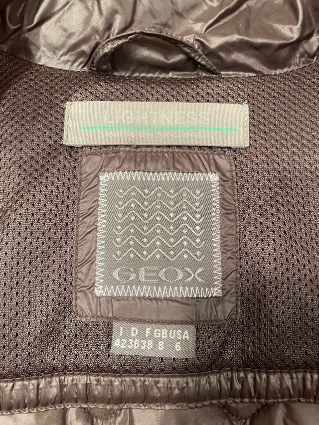 Plumas marrón “GEOX RESPIRA” impecable