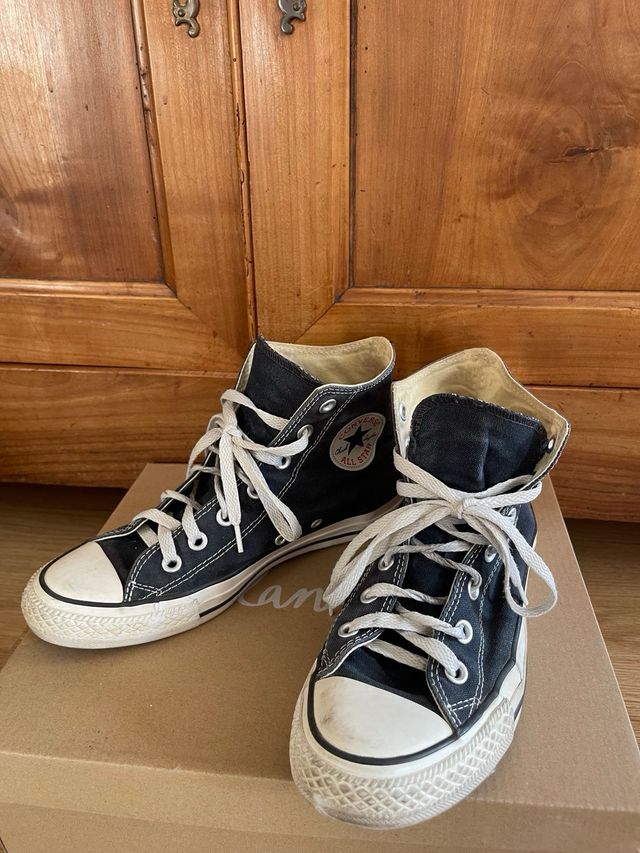 Converse All Star Negras Talla 39