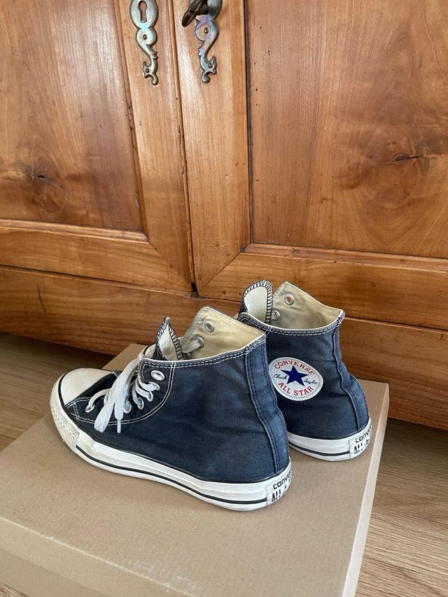 Converse All Star Negras Talla 39