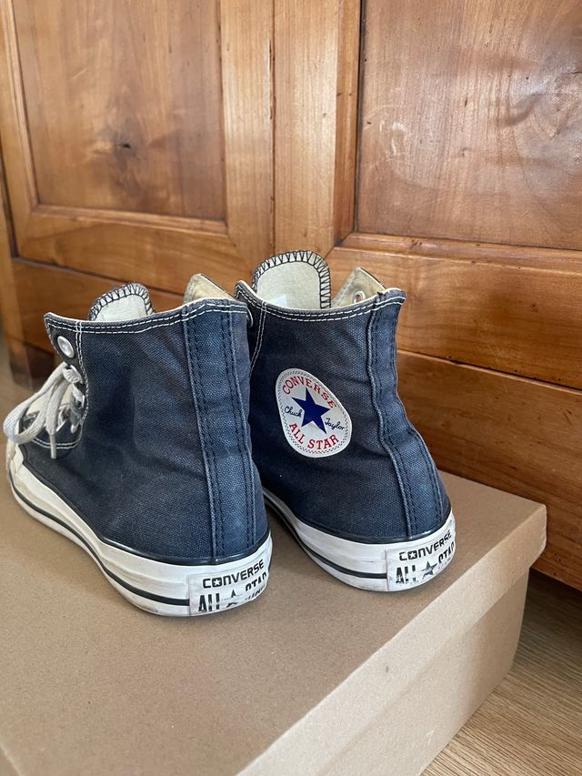 Converse All Star Negras Talla 39