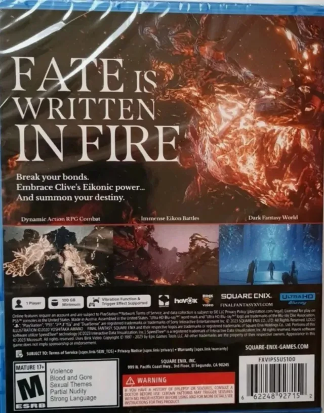 Final Fantasy XVI PS5