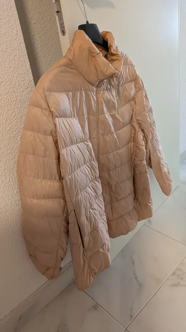 Plumífero El Corte Inglés rosa palo mujer