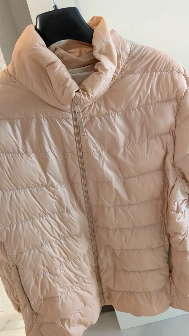 Plumífero El Corte Inglés rosa palo mujer