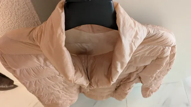 Plumífero El Corte Inglés rosa palo mujer