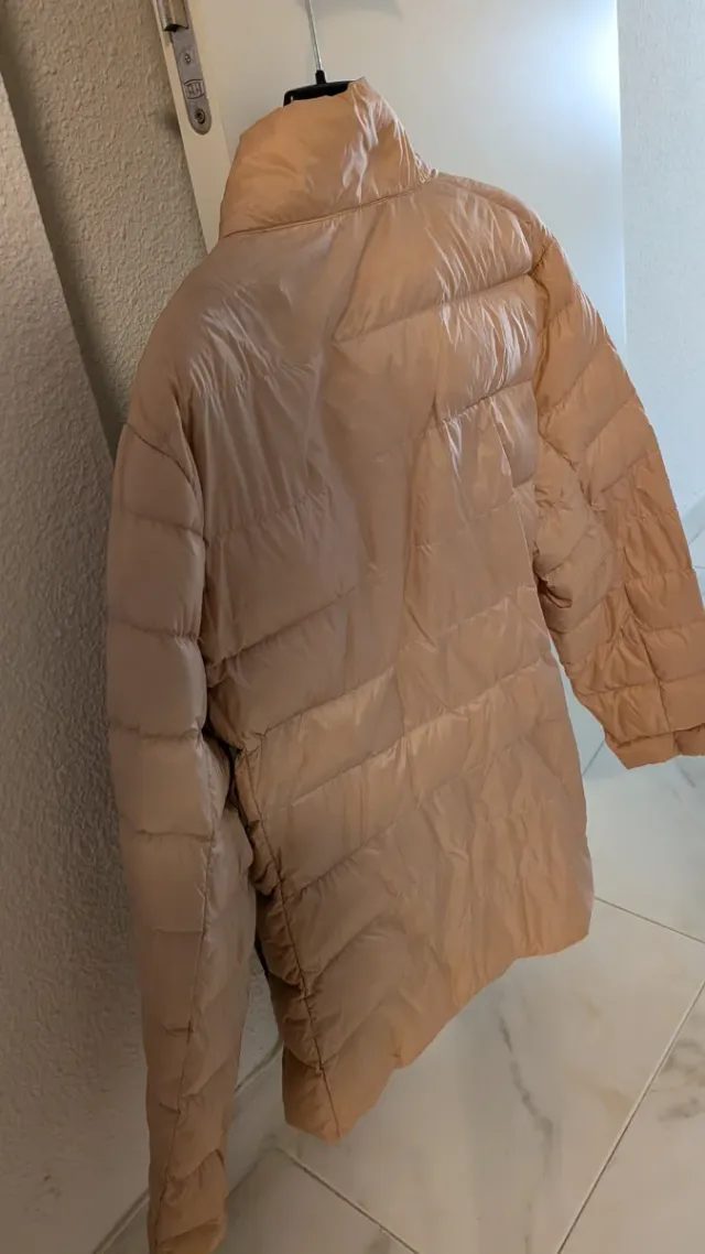 Plumífero El Corte Inglés rosa palo mujer